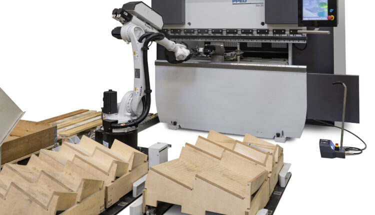 LVD makes bending automation affordable with D-Cell Logo