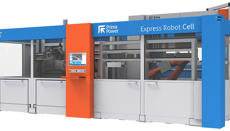 World Premiere: Express Robot Cell Logo