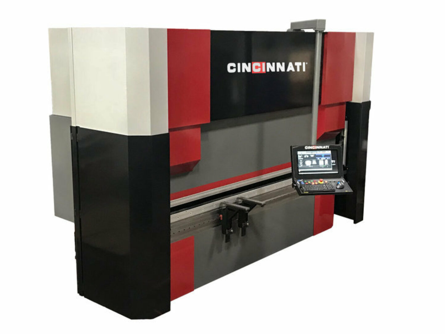 The new hybrid press brake from Cincinnati Inc.