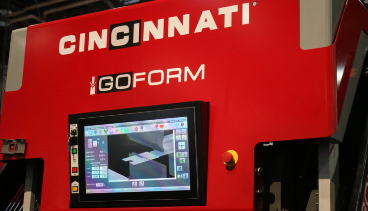 Cincinnati Incorporated releases new 60-ton Goform electric press brake Logo