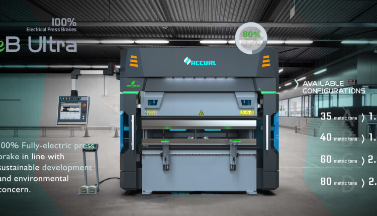 ACCURL Launches New 100% Electric Press Brake eB Ultra Series Logo