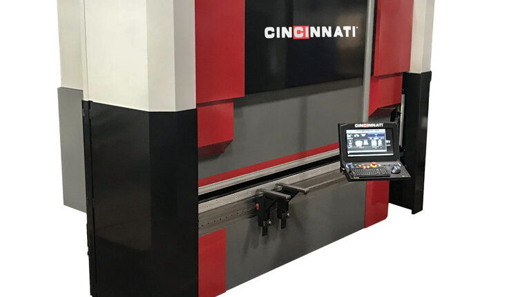 The new hybrid press brake from Cincinnati Inc.