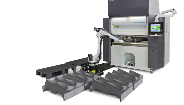 LVD launches new robotic electric press brake cell Logo
