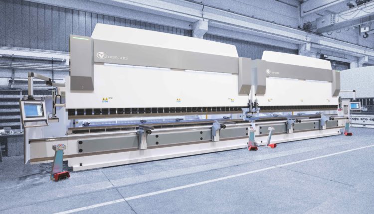 New Vimercati tandem press brakes